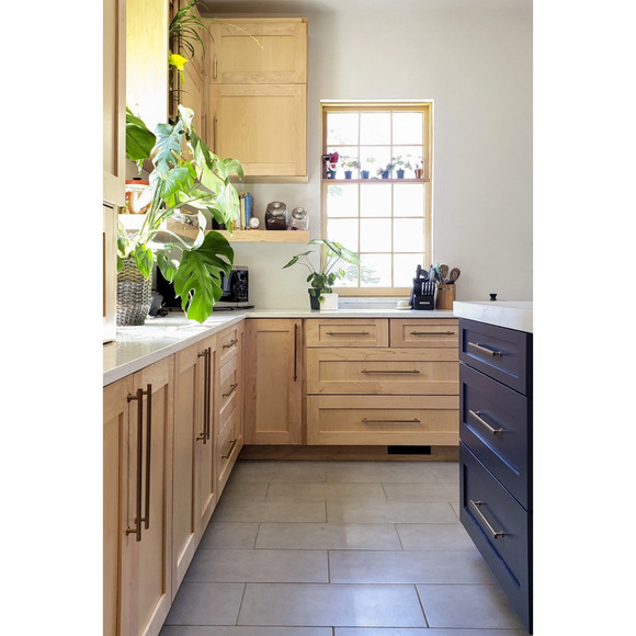 Schaub and Company 553 Heathrow Brass 4" Center to Center Luxury Set of 2 - Picture 2 of 9